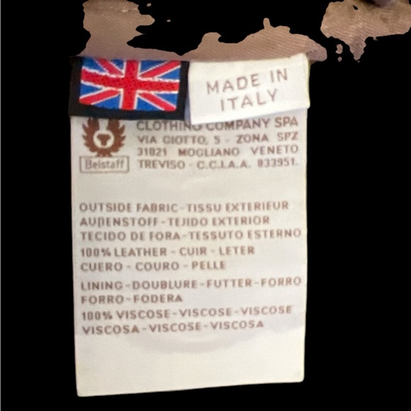 Belstaf Leather XL Tom Cruise Hero ‘War of the worlds” Collectors Coat - Picture 4 of 9